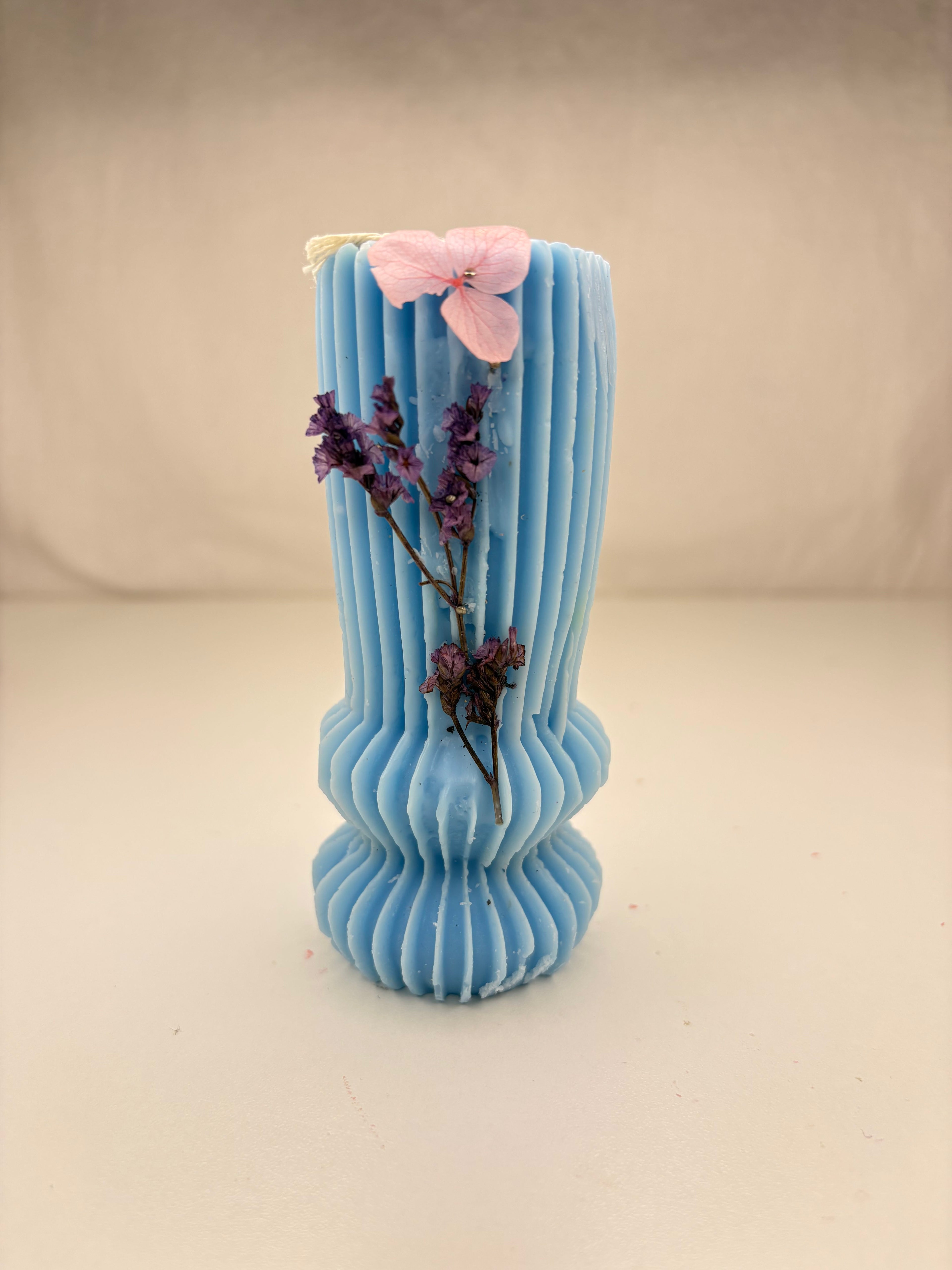 Azure Column Candle
